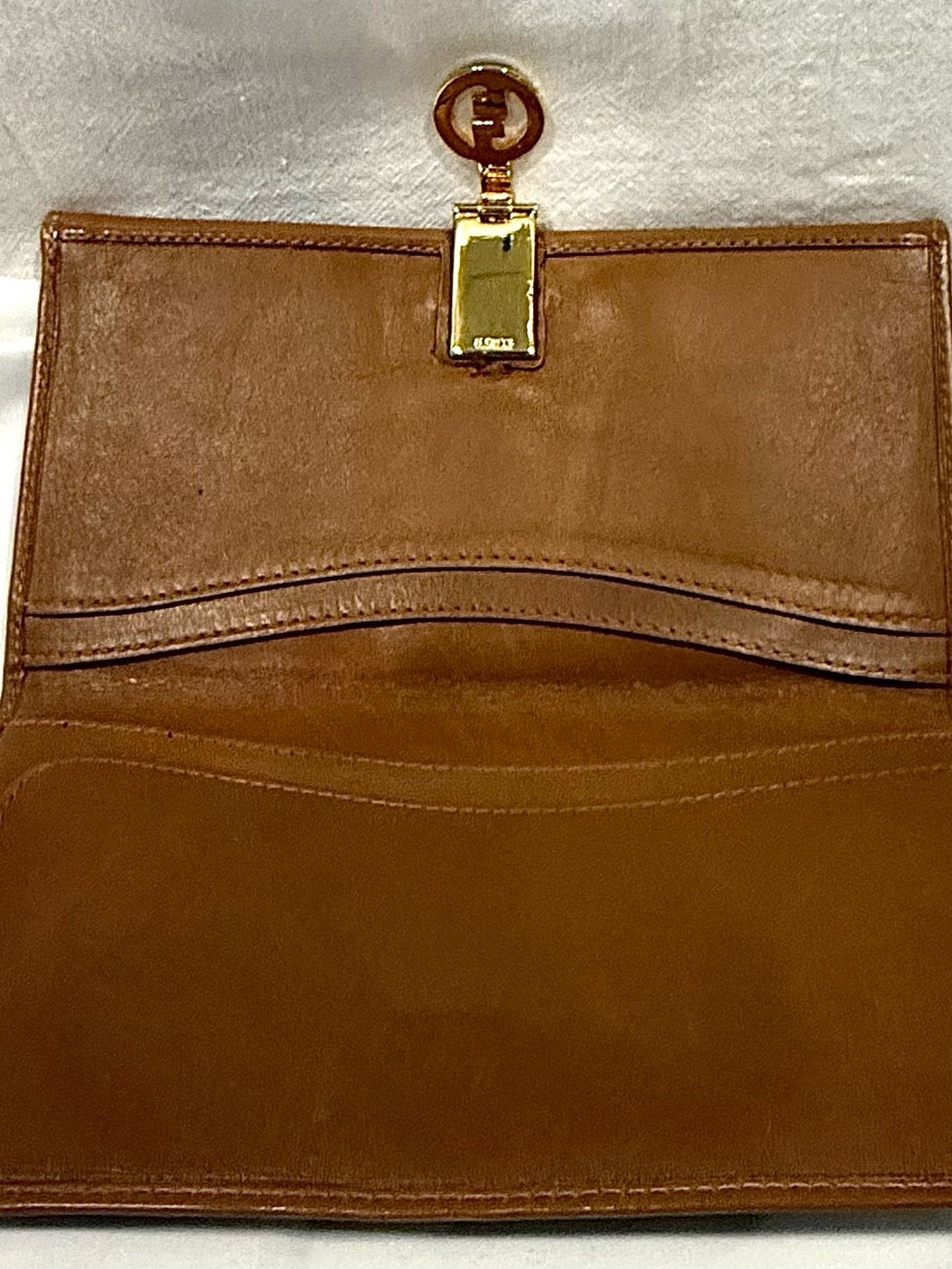 Vintage 1980s Gucci Long Wallet W/ Iconic Mini Interlocking GG Logo - Picture 10 of 13